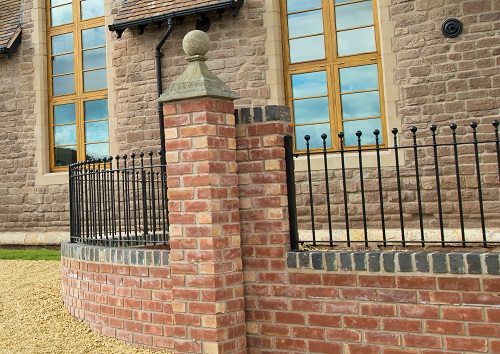 bespoke curved metal railings